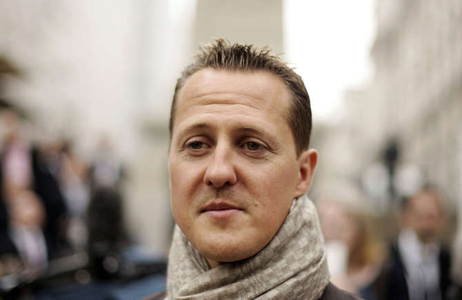 Como está Michael Schumacher?