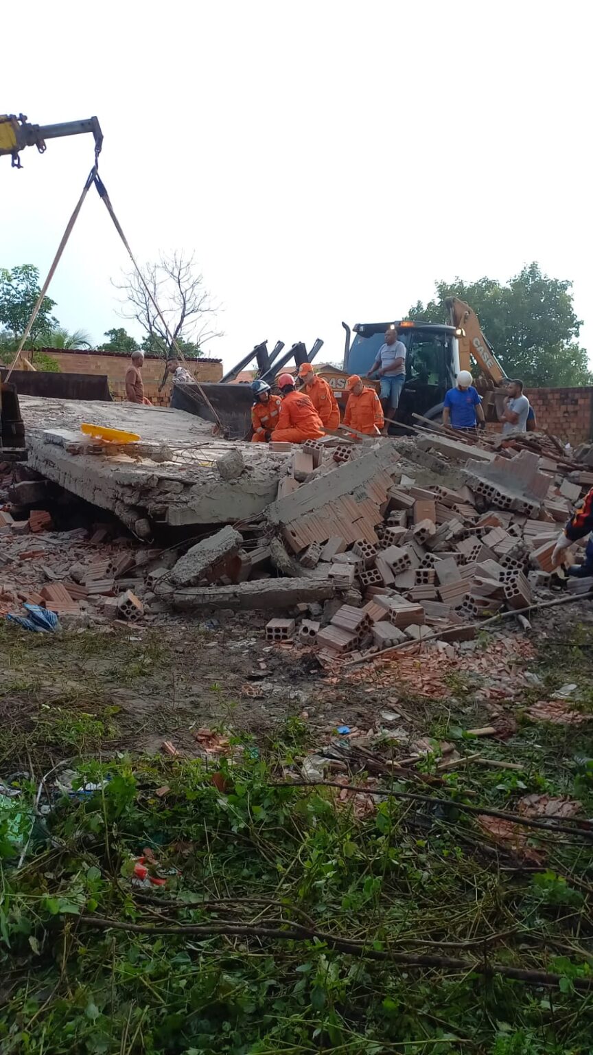 TRAGÉDIA: Desabamento de casa mata gestante e dois filhos em Barras, no Norte do Piauí