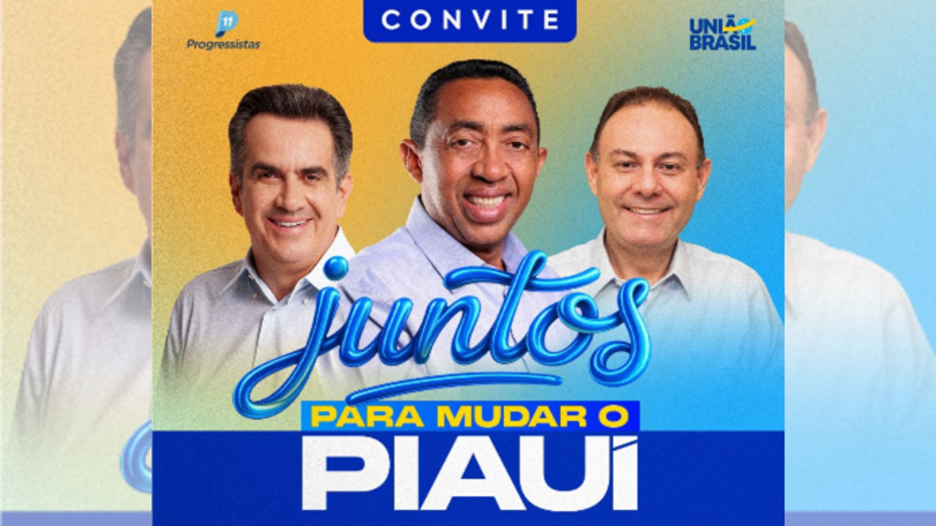 Joel, Jeová e Ciro reforçam convite para convenção e destacam evento “com a presença do povo